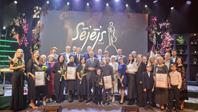 Konkursa Sējējs 25 laureātu kopbilde