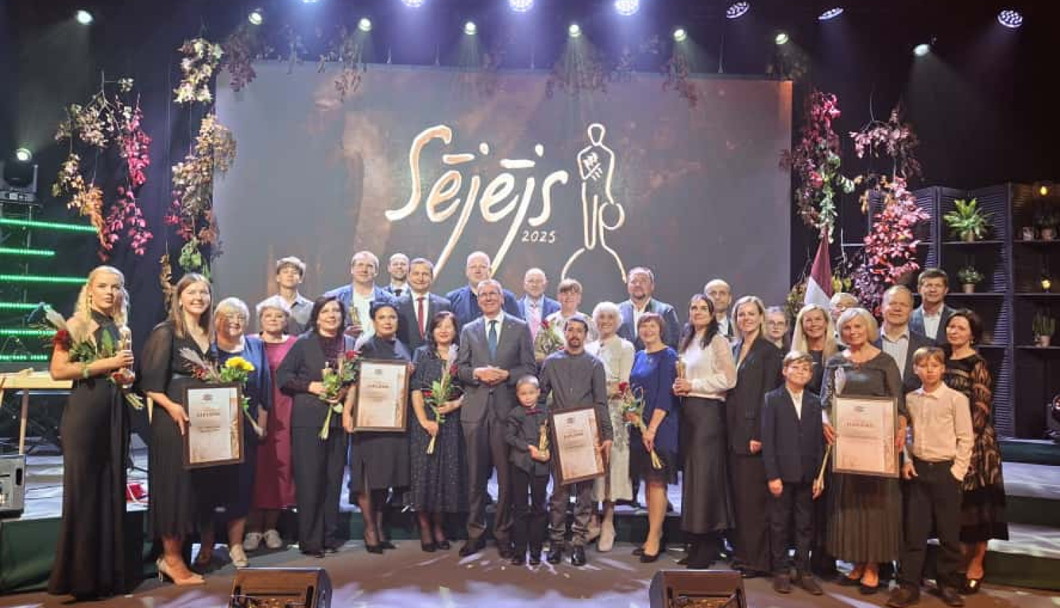 Konkursa Sējējs 25 laureātu kopbilde